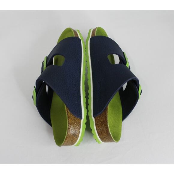 *NEW IN BOX* BIRKENSTOCK ARIZONA KIDS DESERT SOIL VIBRANT BLUE - Picture 6 of 10